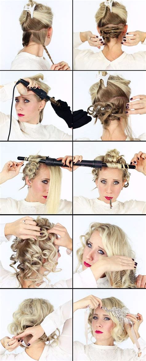 1920s hair tutorial